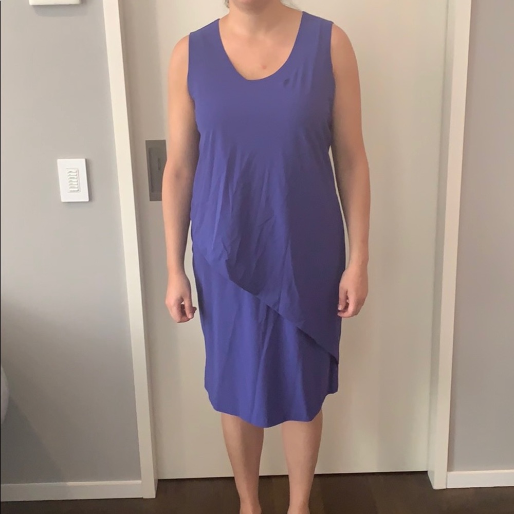 Porto blue/purple tank dress